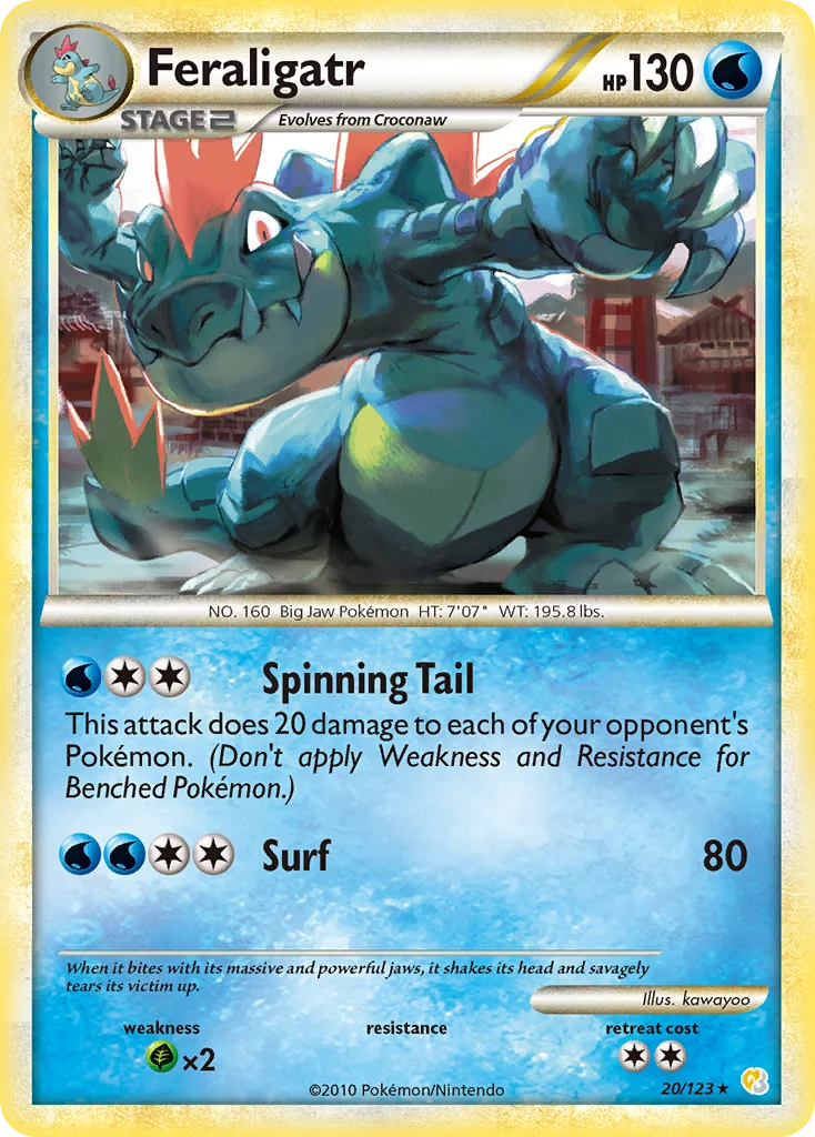 Feraligatr · HeartGold & SoulSilver
