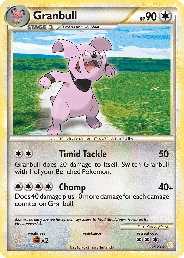 Granbull · HeartGold & SoulSilver