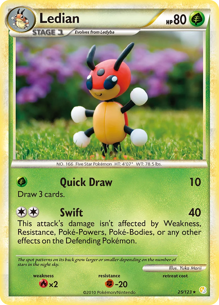 Ledian · HeartGold & SoulSilver