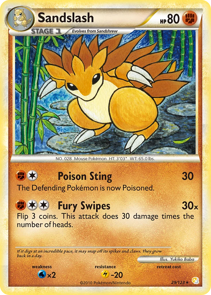 Sandslash · HeartGold & SoulSilver