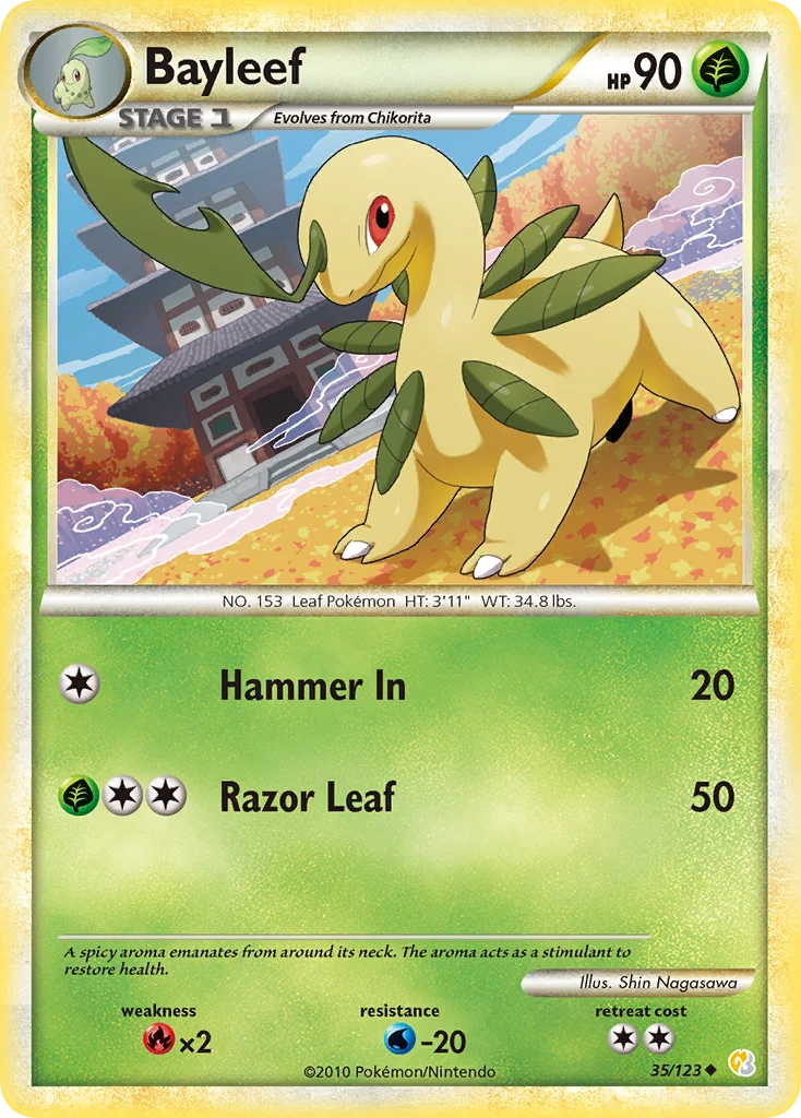 Bayleef · HeartGold & SoulSilver