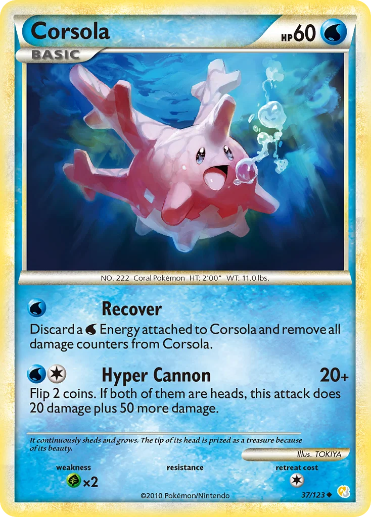 Corsola · HeartGold & SoulSilver