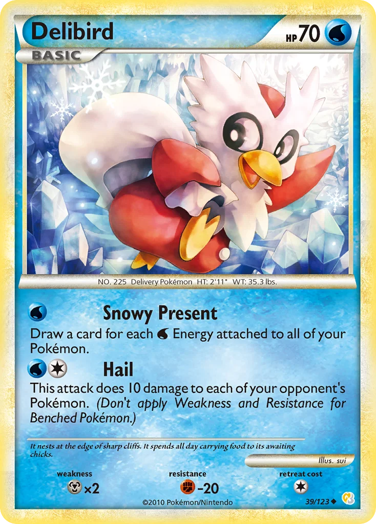 Delibird · HeartGold & SoulSilver