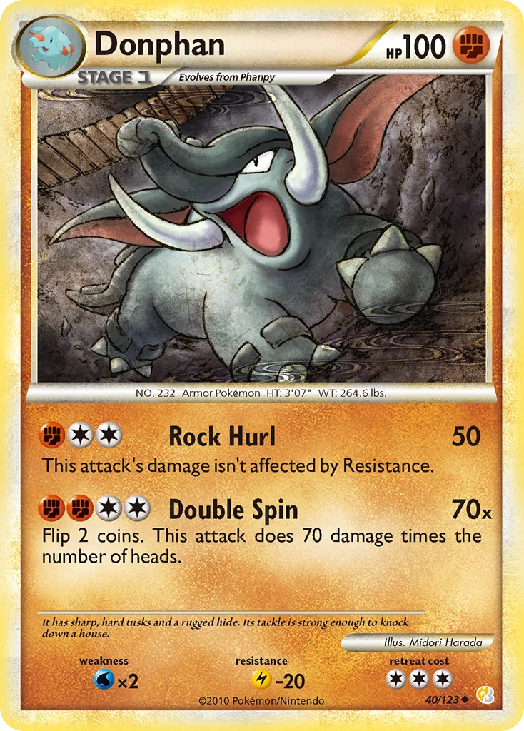 Donphan · HeartGold & SoulSilver