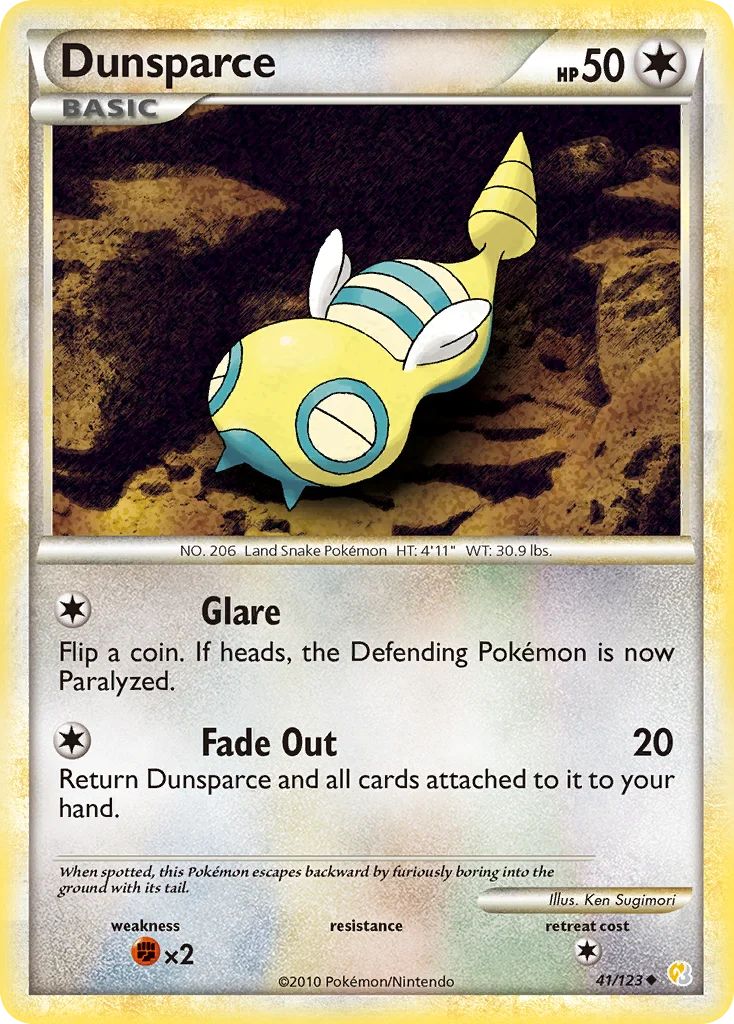 Dunsparce · HeartGold & SoulSilver