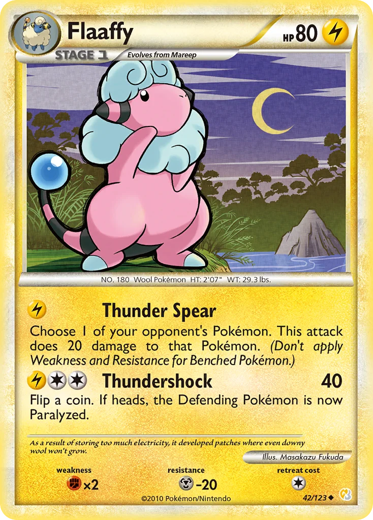 Flaaffy · HeartGold & SoulSilver
