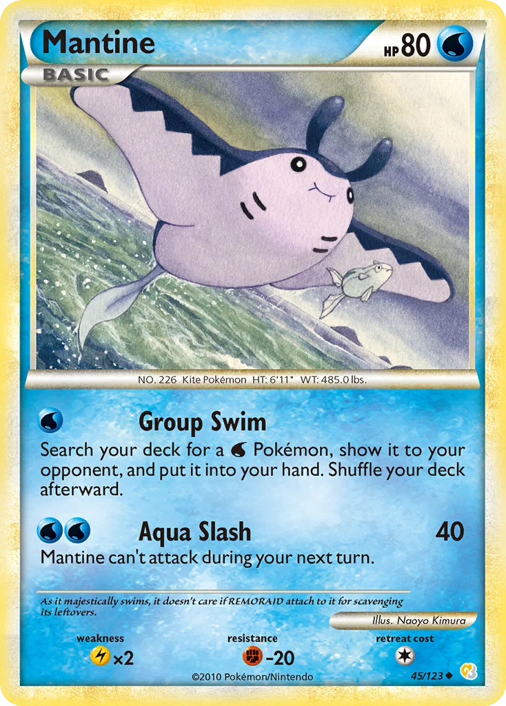 Mantine · HeartGold & SoulSilver