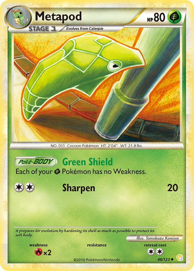 Metapod · HeartGold & SoulSilver