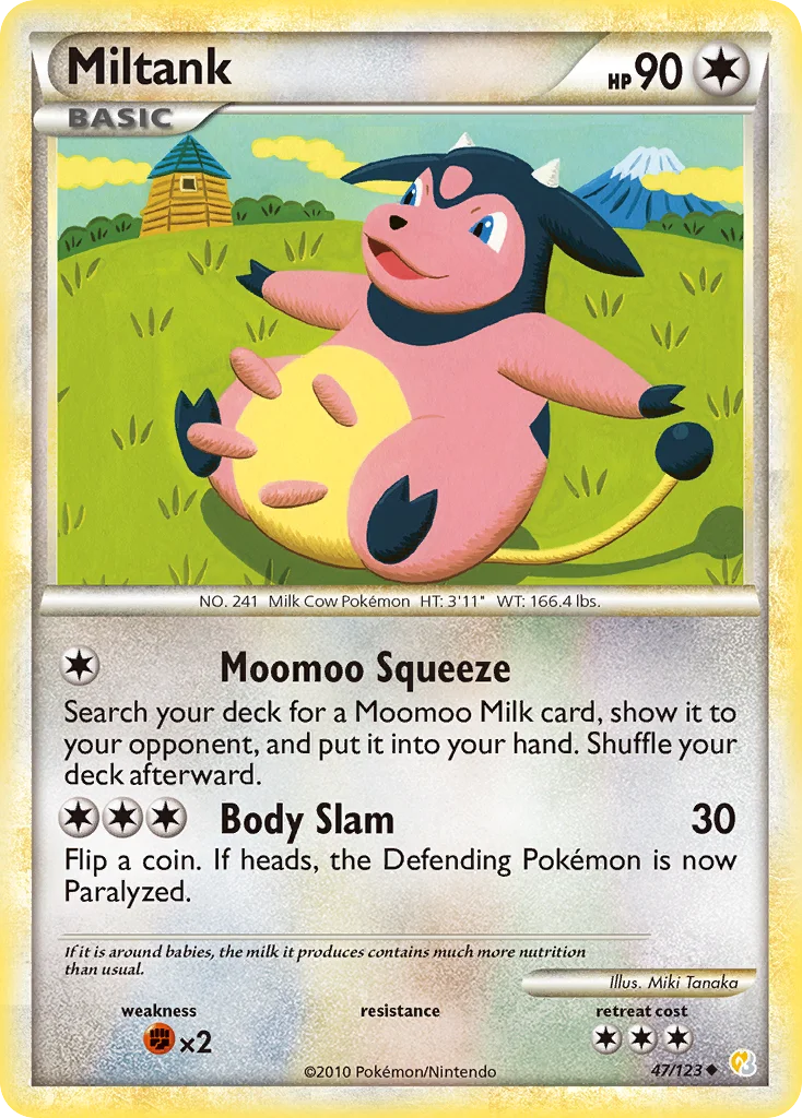 Miltank · HeartGold & SoulSilver