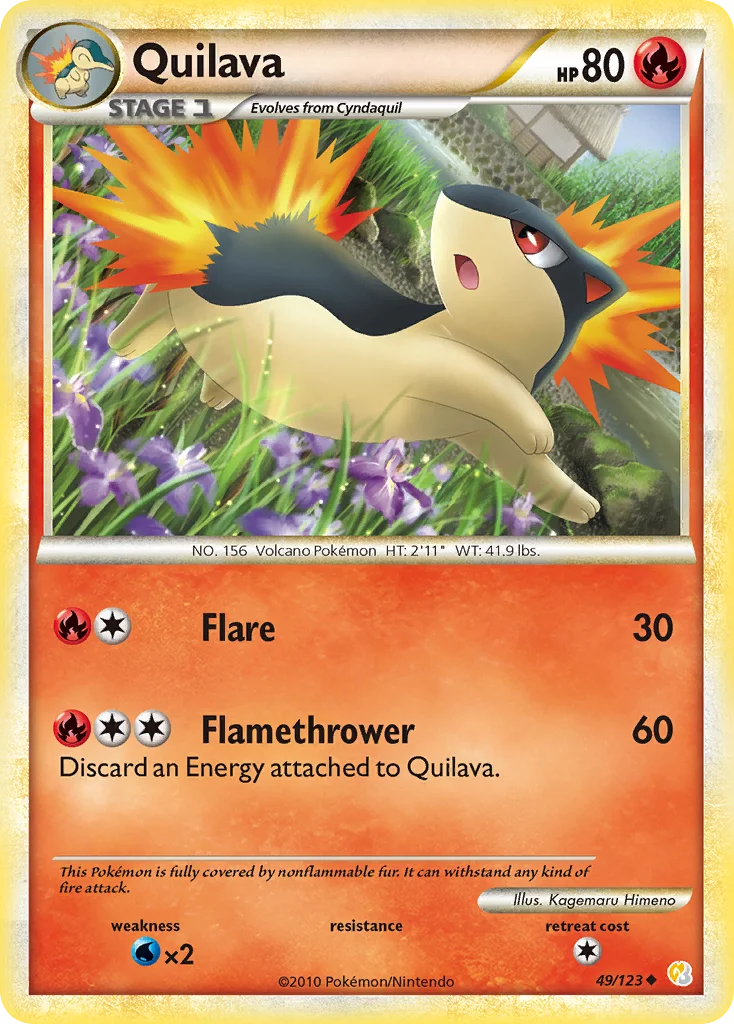 Quilava · HeartGold & SoulSilver