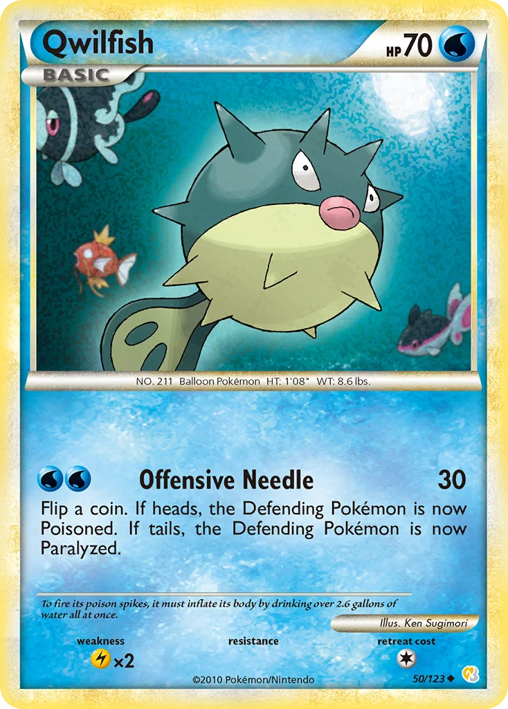 Qwilfish · HeartGold & SoulSilver