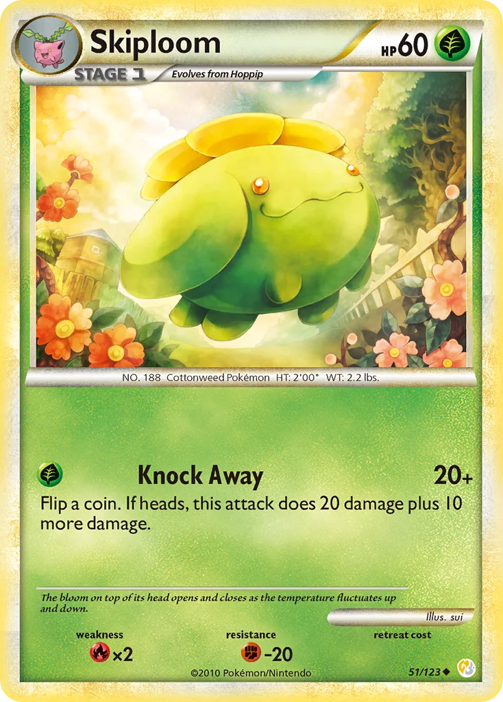 Skiploom · HeartGold & SoulSilver