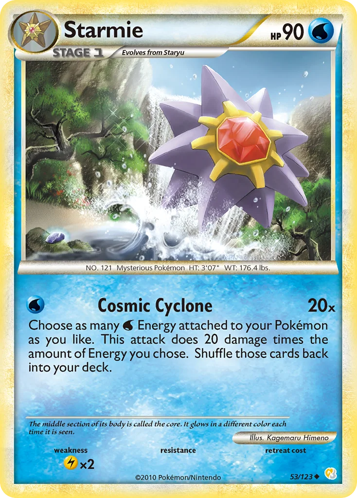 Starmie · HeartGold & SoulSilver