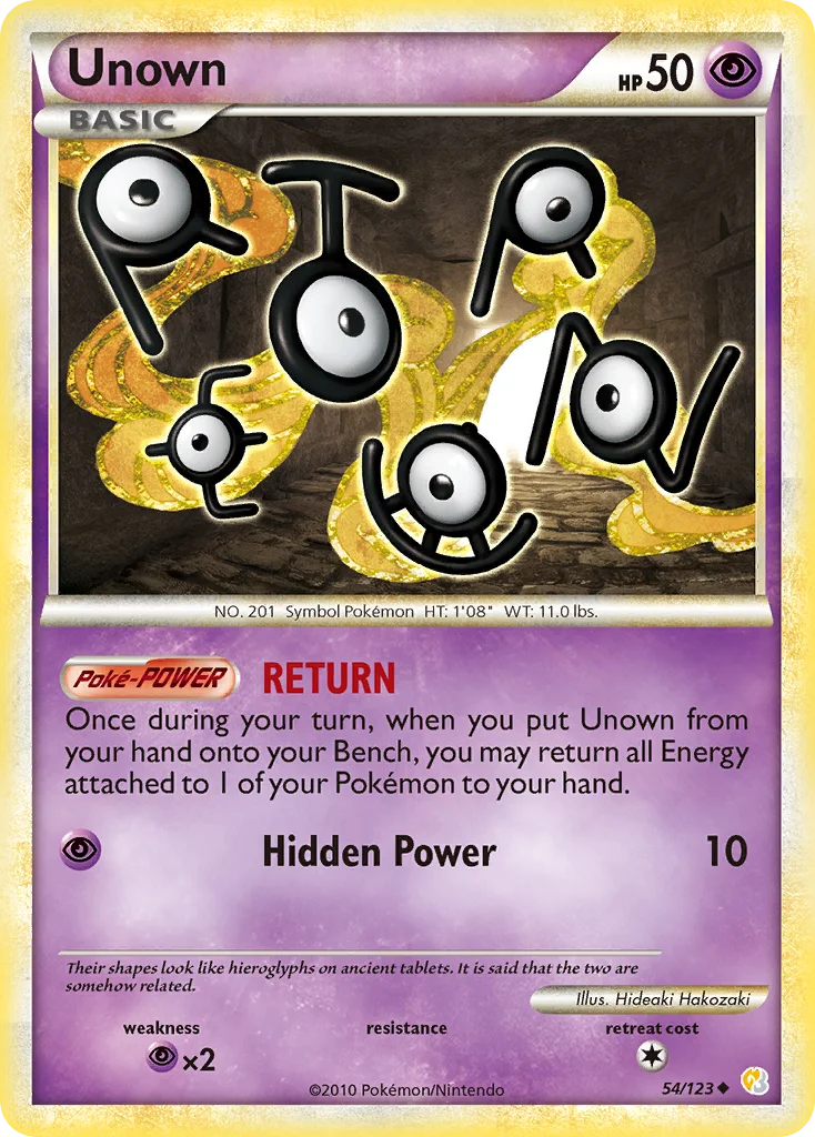 Unown · HeartGold & SoulSilver
