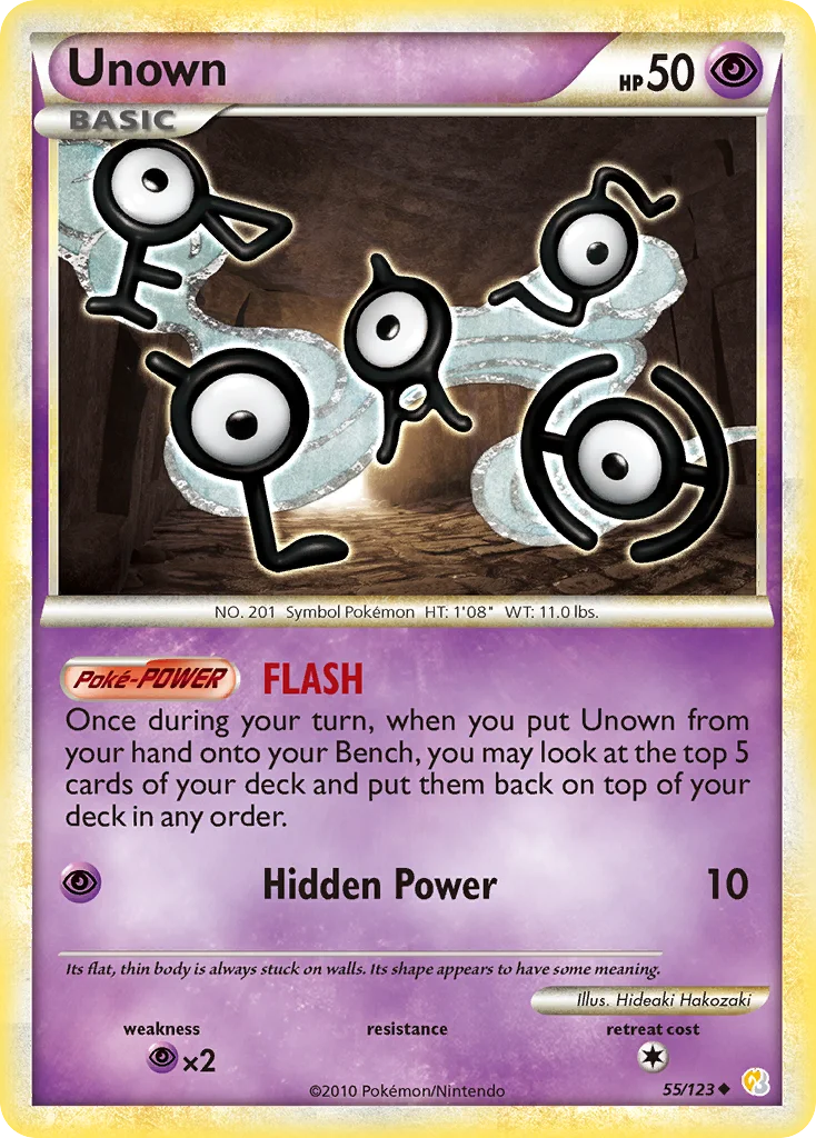 Unown · HeartGold & SoulSilver