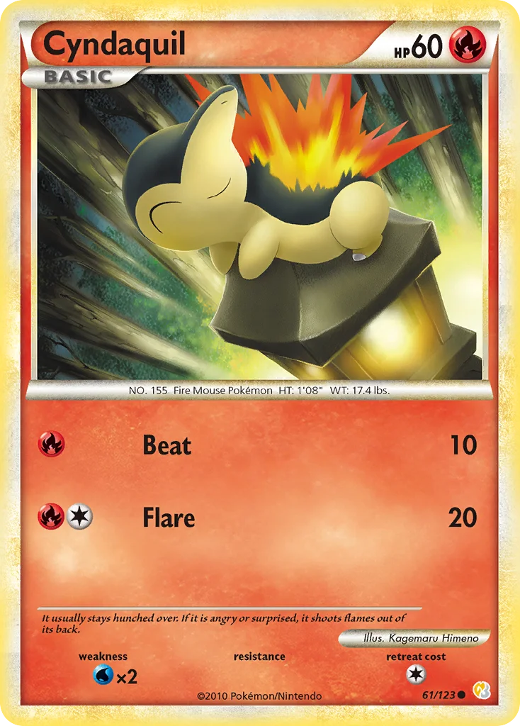 Cyndaquil · HeartGold & SoulSilver