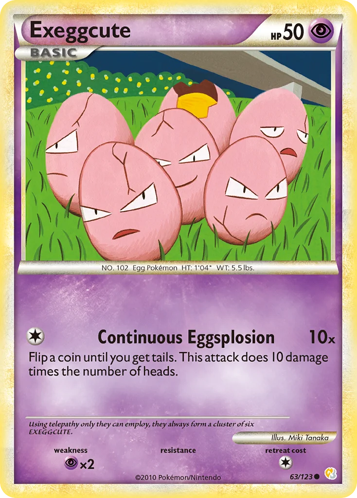 Exeggcute · HeartGold & SoulSilver