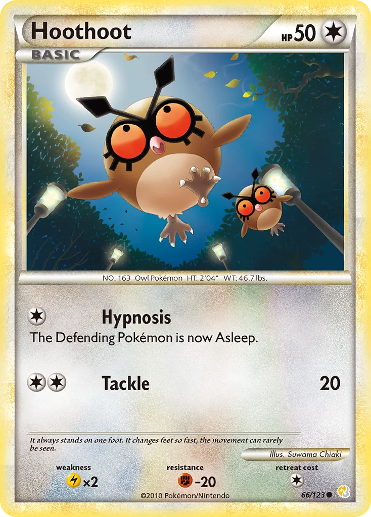 Hoothoot · HeartGold & SoulSilver