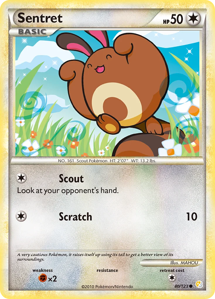 Sentret · HeartGold & SoulSilver