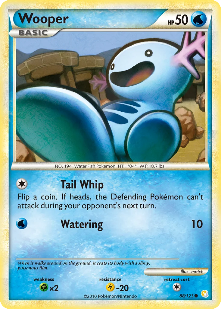 Wooper · HeartGold & SoulSilver