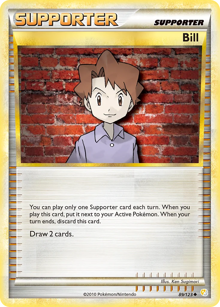 Bill · HeartGold & SoulSilver