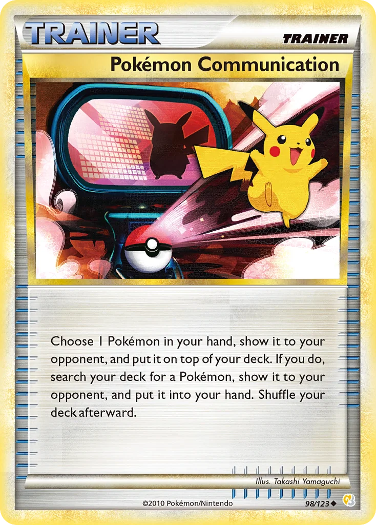 Pokémon Communication · HeartGold & SoulSilver