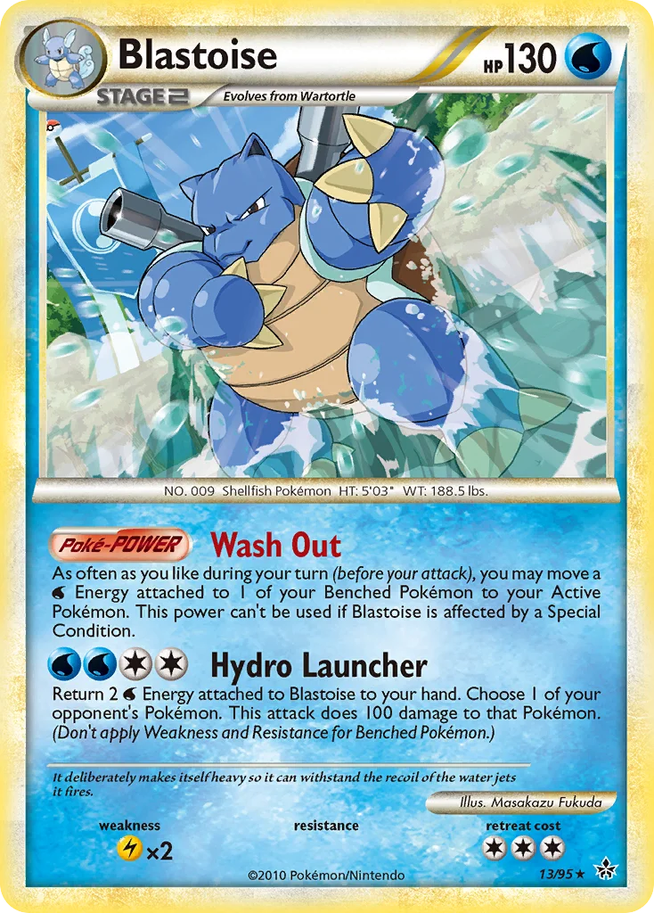 Blastoise · HS—Unleashed