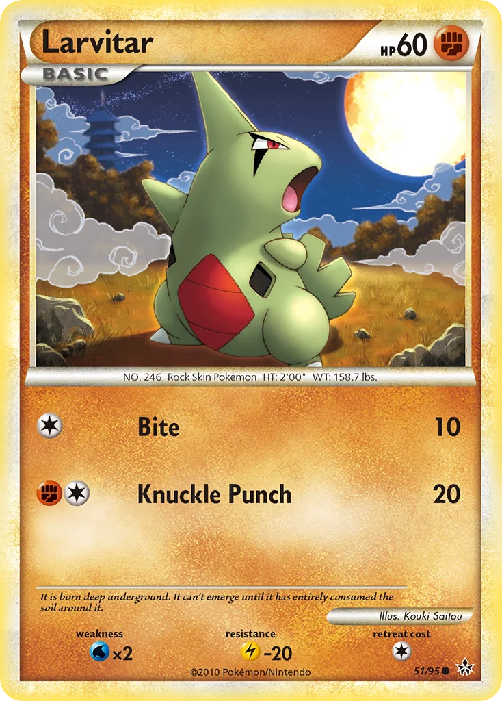 Larvitar · HS—Unleashed