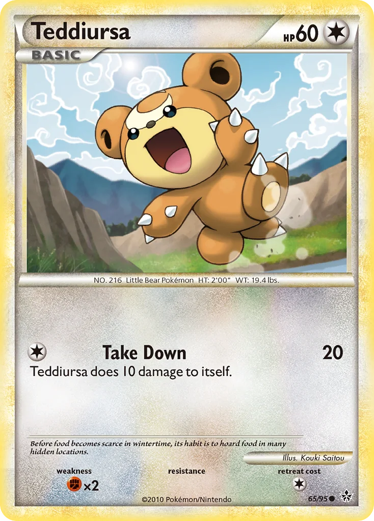 Teddiursa · HS—Unleashed