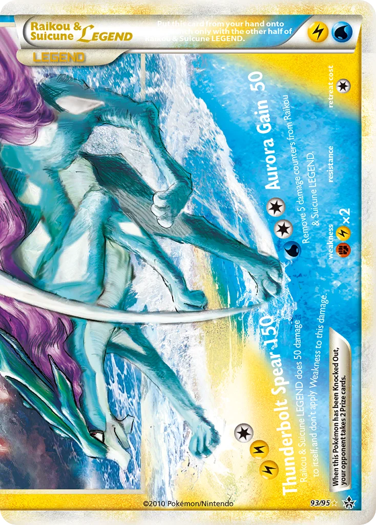 Raikou & Suicune LEGEND · HS—Unleashed
