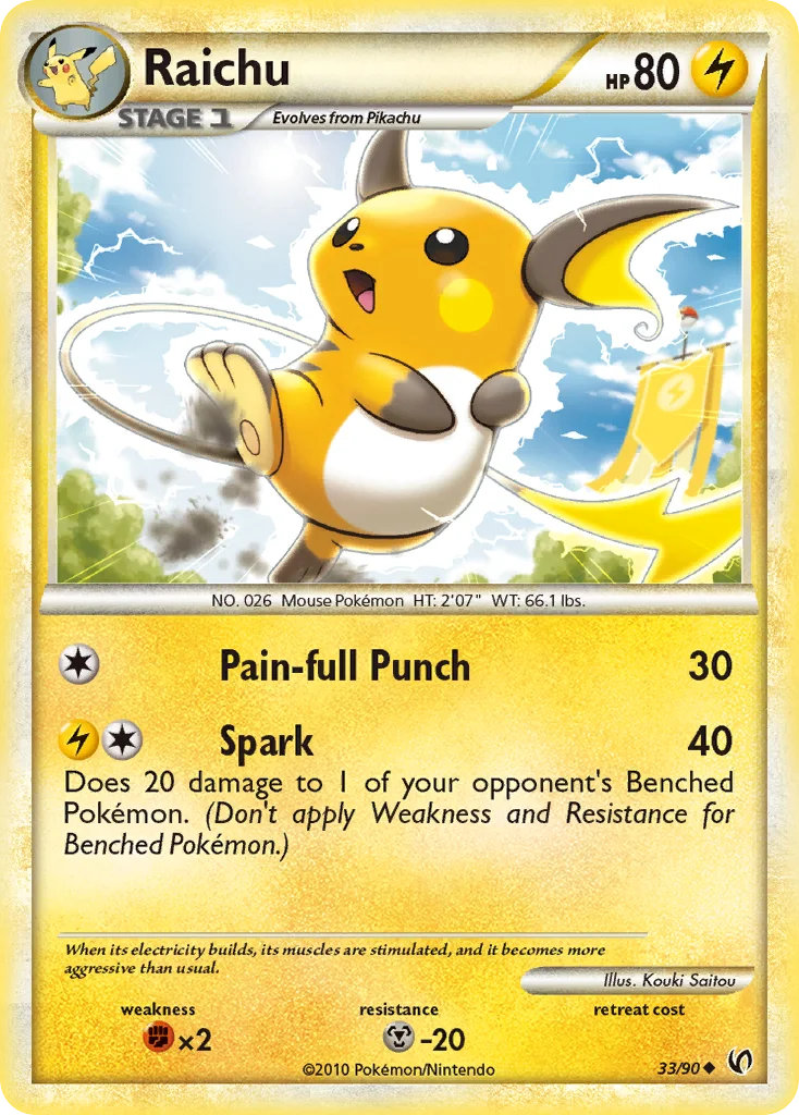 Raichu · HS—Undaunted