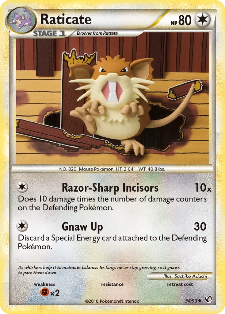 Raticate · HS—Undaunted