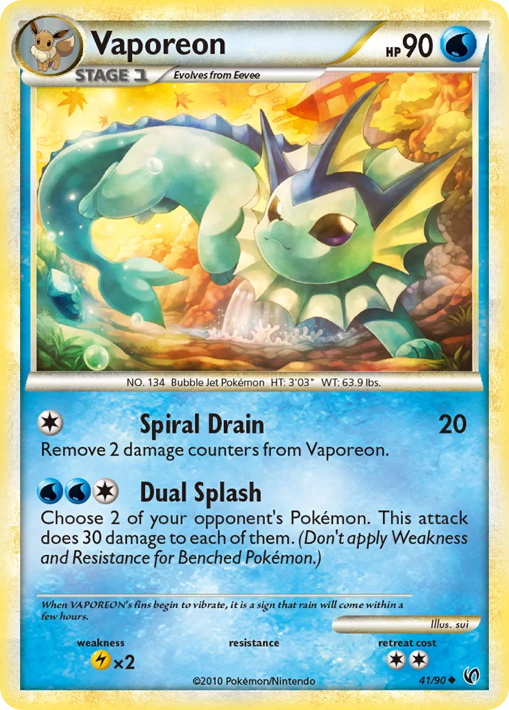 Vaporeon · HS—Undaunted
