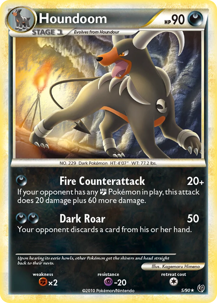 Houndoom · HS—Undaunted