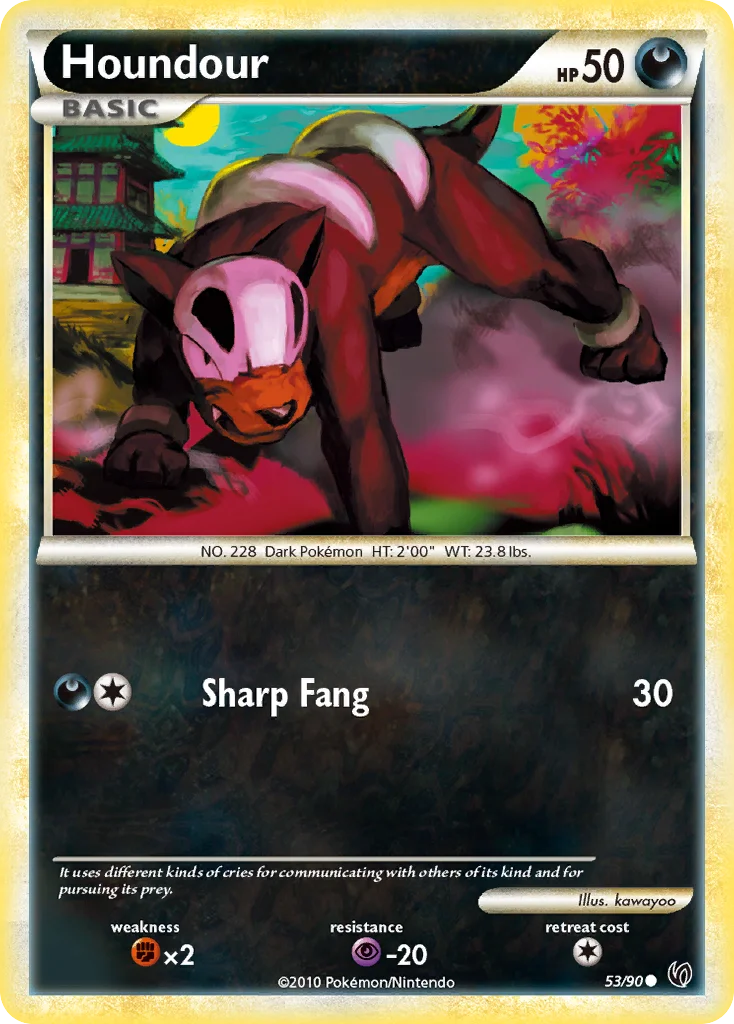 Houndour · HS—Undaunted