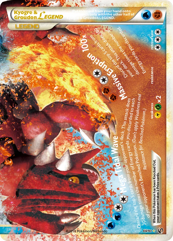 Kyogre & Groudon LEGEND · HS—Undaunted