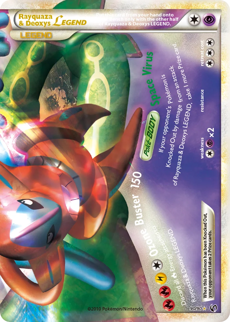 Rayquaza & Deoxys LEGEND · HS—Undaunted