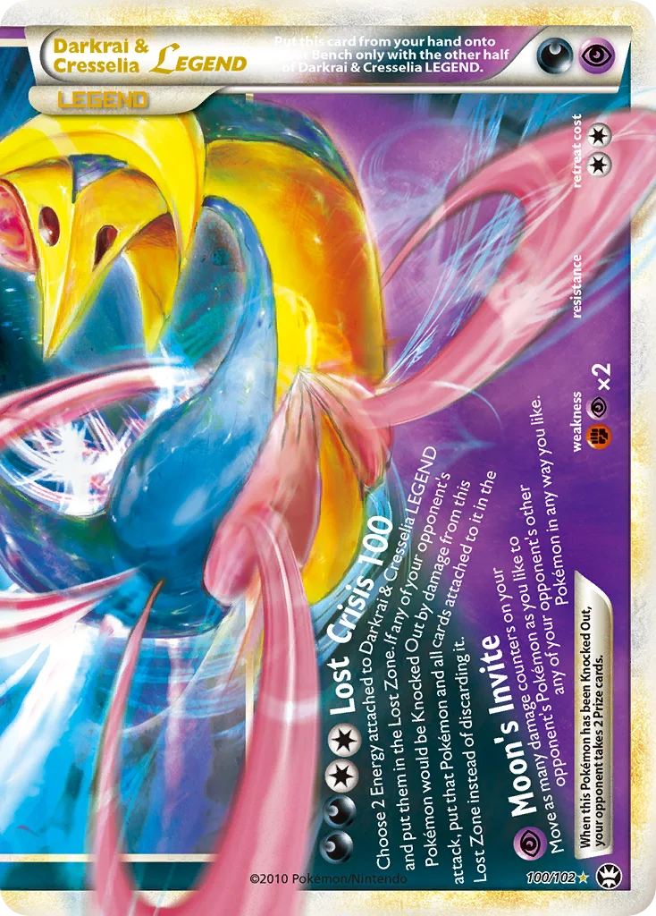 Darkrai & Cresselia LEGEND · HS—Triumphant