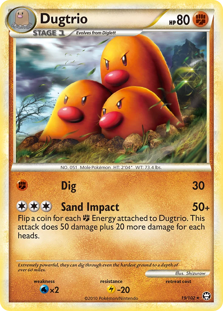 Dugtrio · HS—Triumphant