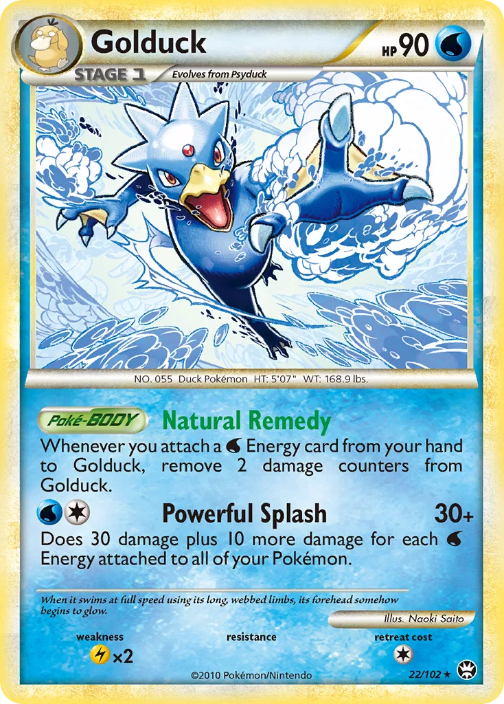 Golduck · HS—Triumphant