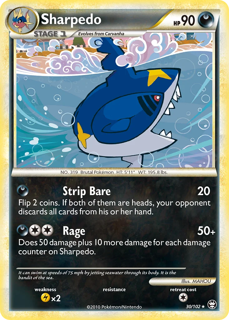 Sharpedo · HS—Triumphant