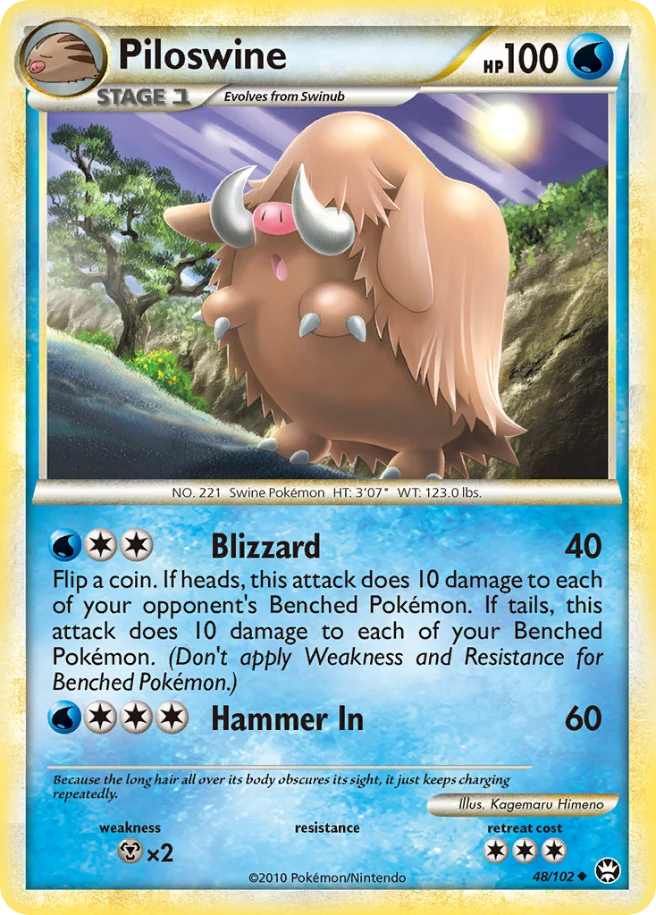 Piloswine · HS—Triumphant