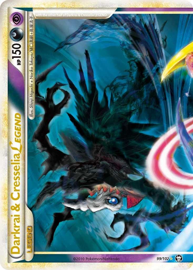 Darkrai & Cresselia LEGEND · HS—Triumphant