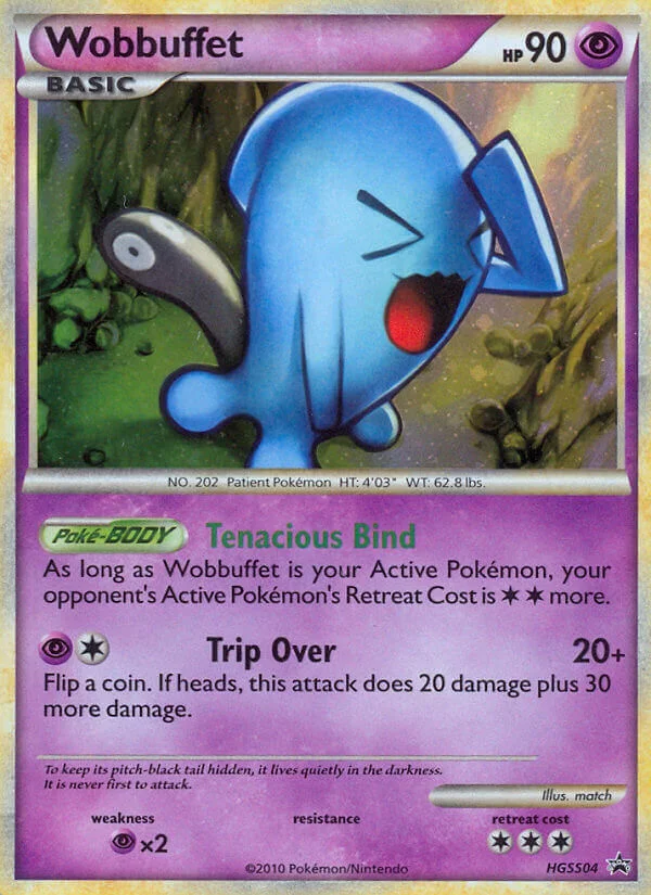 Wobbuffet · HGSS Black Star Promos