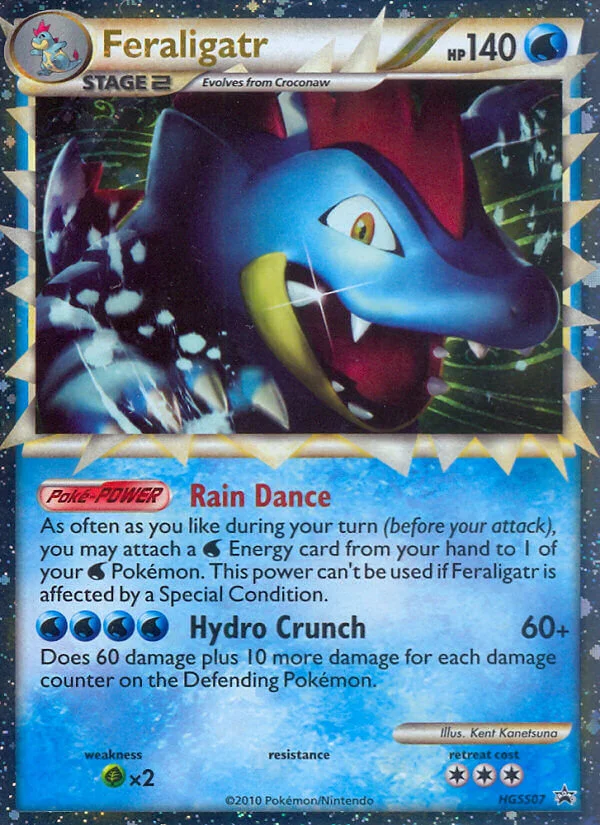 Feraligatr · HGSS Black Star Promos