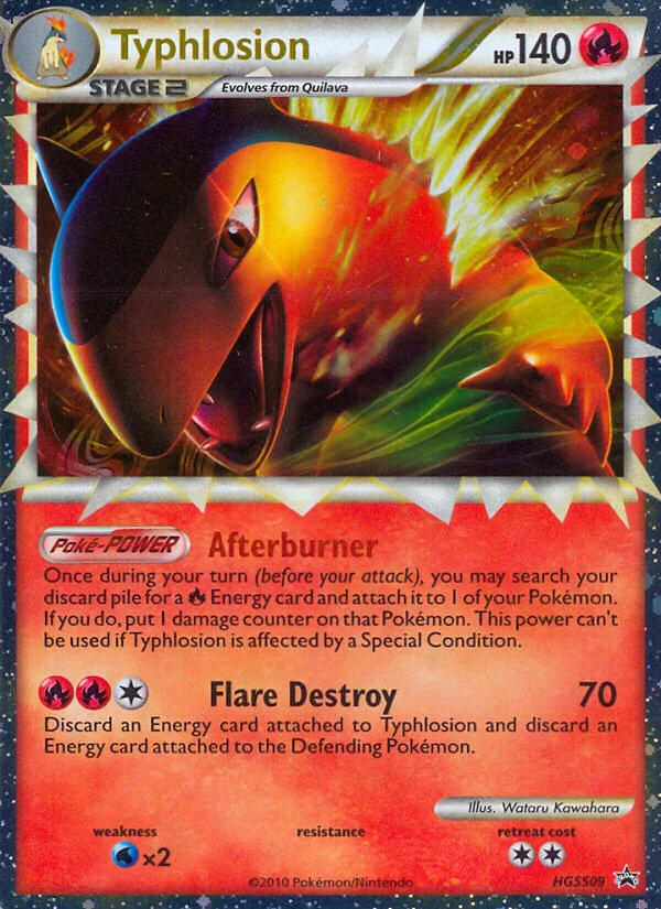 Typhlosion · HGSS Black Star Promos