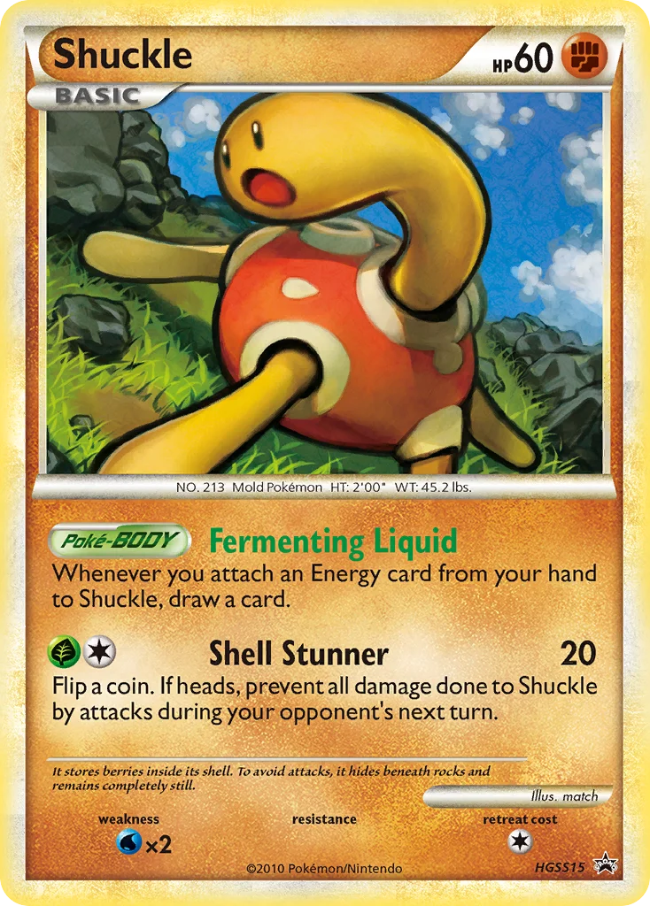 Shuckle · HGSS Black Star Promos