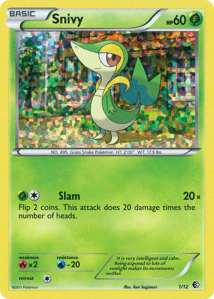 Snivy · McDonald's Collection 2011