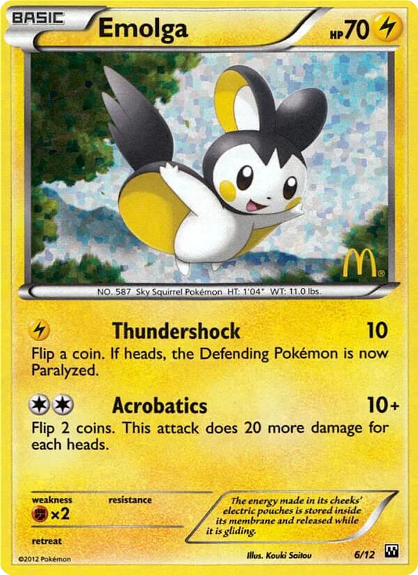 Emolga · McDonald's Collection 2012