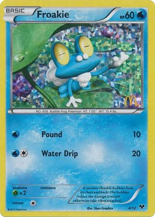 Froakie · McDonald's Collection 2014
